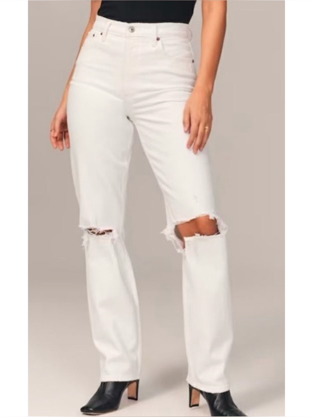 Abercrombie 90’s Straight Ultra Hi Rise Jeans